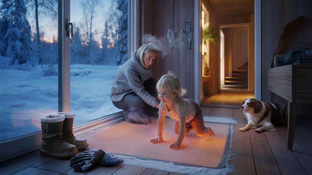 In Finnland werden Häuser ohne Heizkörper mit einem einfachen Alltagsgegenstand beheizt, den die meisten Menschen bereits besitzen.