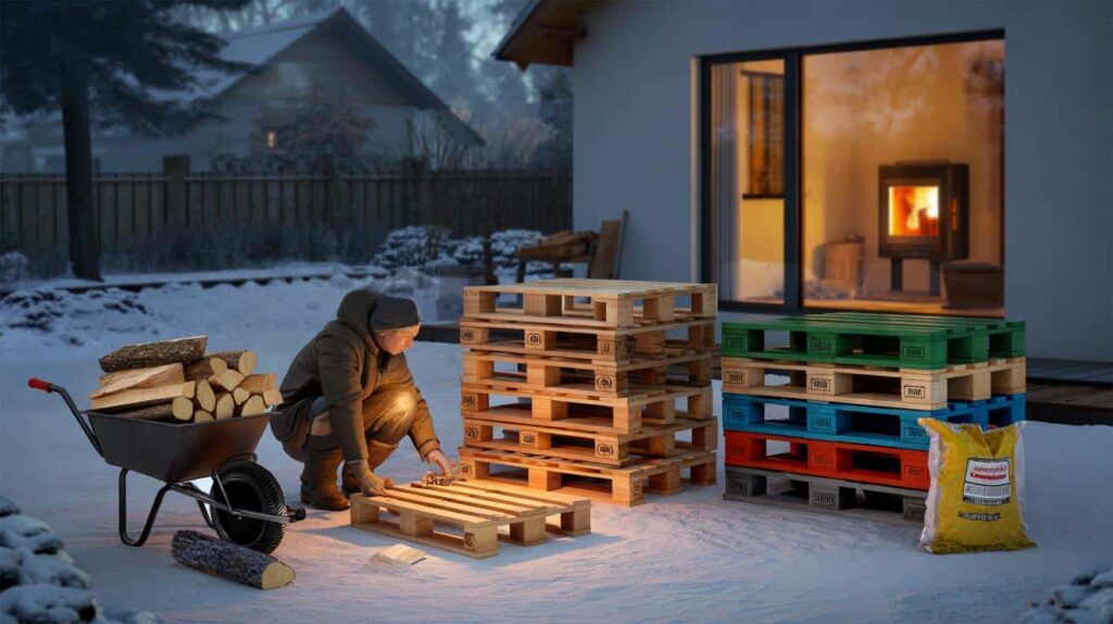 Holzheizung: Pellets weichen Paletten