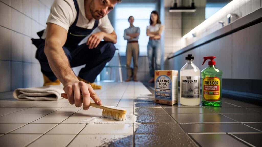 Schlechte Nachrichten für diejenigen, die einen Handwerker rufen, um ihren Fugenmörtel zu reinigen: Er verwendet nur 3 Zutaten und in 15 Minuten sieht es aus wie neu – und das macht einige wütend.