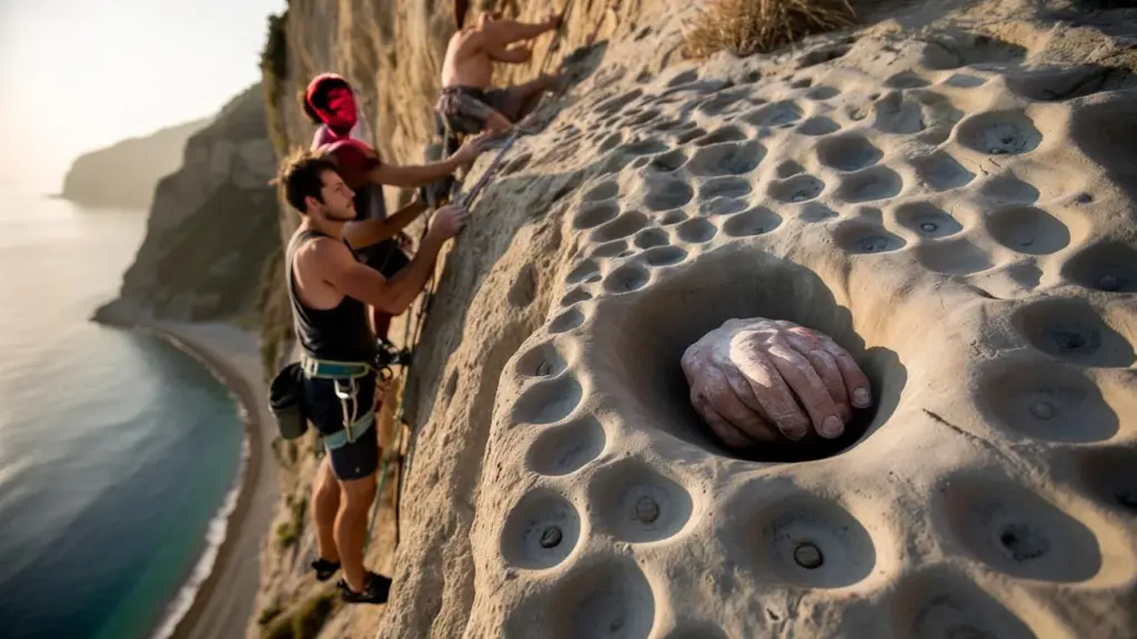 Kletterer machen Zufallsfund in Italien: 80 Millionen Jahre alte Spuren stellen Evolutionstheorie auf den Kopf